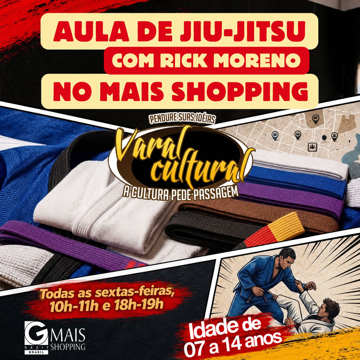 CURSO DE JIU-JITSU INFANTIL E JUVENIL